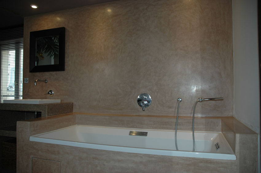 Tadelakt de Marrakech, Lahouari Tahiri Salle de bain en tadelakt Tadelakt de Marrakech, Lahouari Tahiri Salle de bain en tadelakt