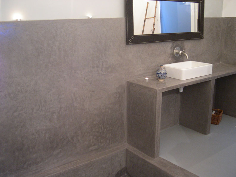 Tadelakt de Marrakech, Lahouari Tahiri Salle de bain en tadelakt Tadelakt de Marrakech, Lahouari Tahiri Salle de bain en tadelakt
